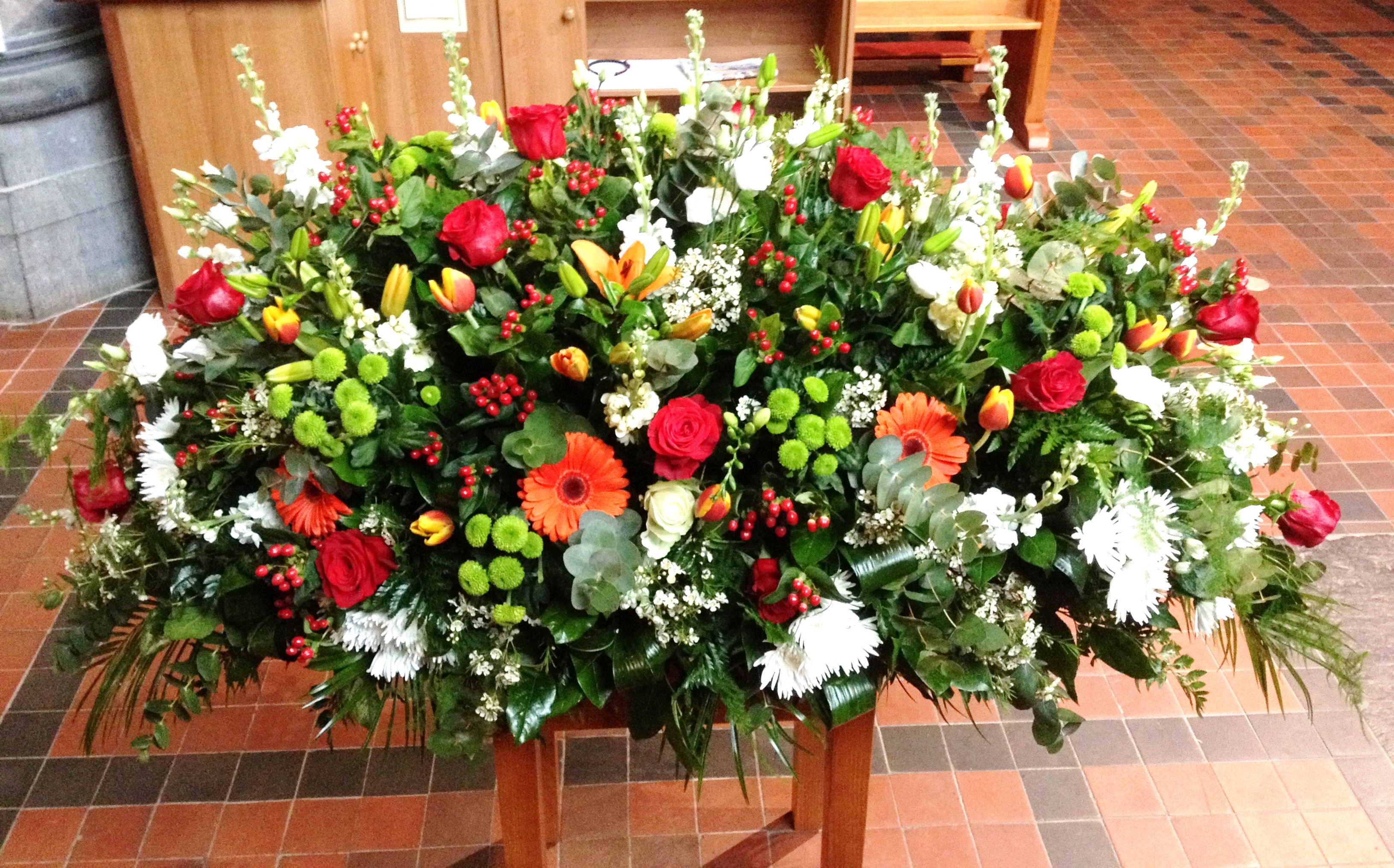 Elegant Casket Display