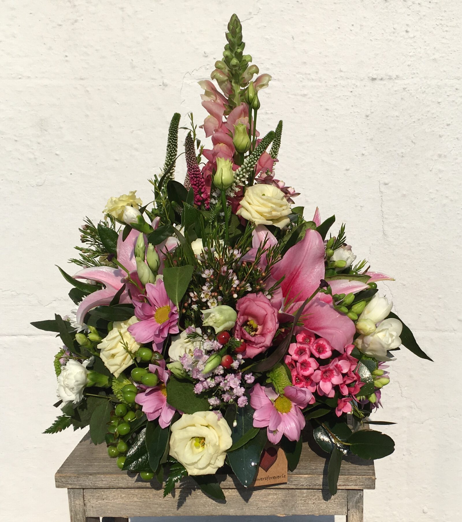 Pink Funeral Posy Best Flower Delivery Limerick Flowers Limerick Florist Limerick