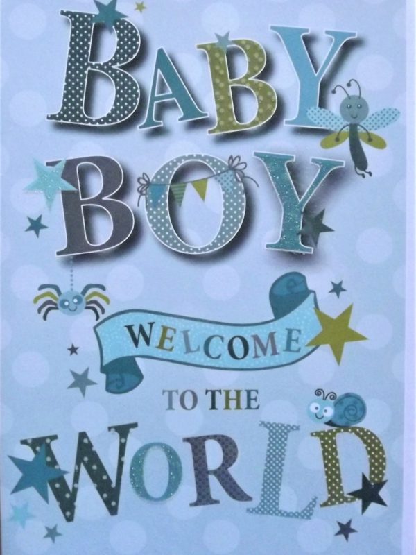 Baby Boy Card