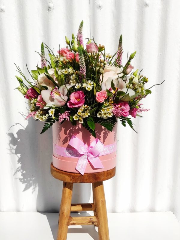 Luxury Flower Box (Pinks & Whites)